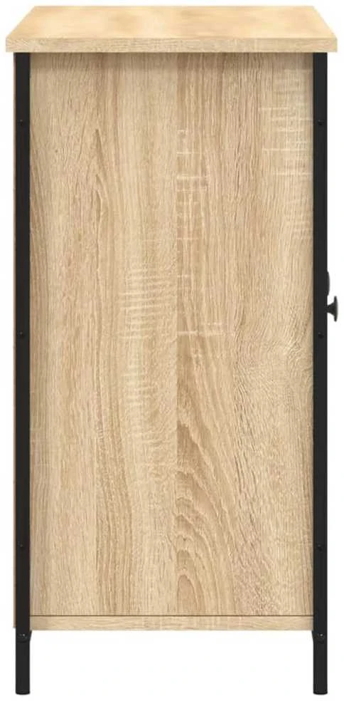 Šoninė spintelė, sonoma ąžuolo, 100x35x70cm, apdirbta mediena