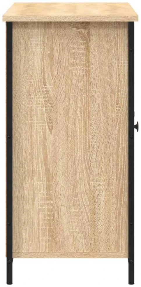 Šoninė spintelė, sonoma ąžuolo, 100x35x70cm, apdirbta mediena