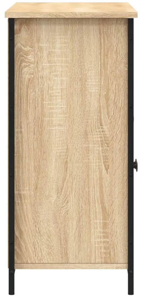 Šoninė spintelė, sonoma ąžuolo, 100x35x75cm, apdirbta mediena