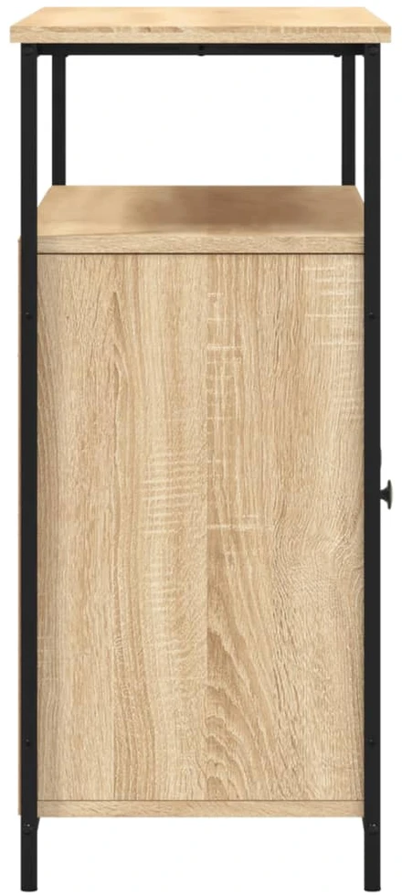 Šoninė spintelė, sonoma ąžuolo, 100x35x80cm, apdirbta mediena