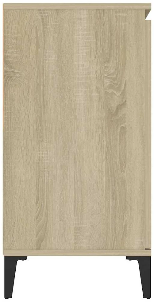 Šoninė spintelė, sonoma ąžuolo, 104x35x70cm, apdirbta mediena