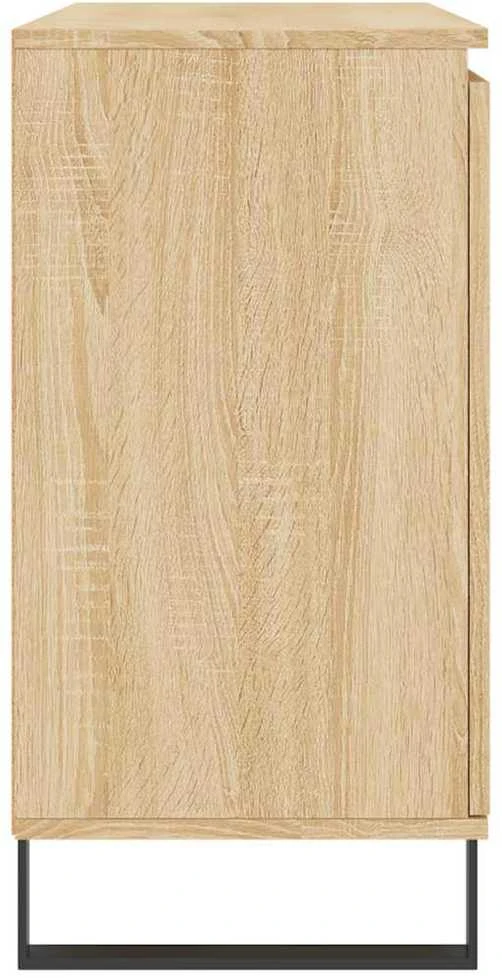 Šoninė spintelė, sonoma ąžuolo, 104x35x70cm, apdirbta mediena