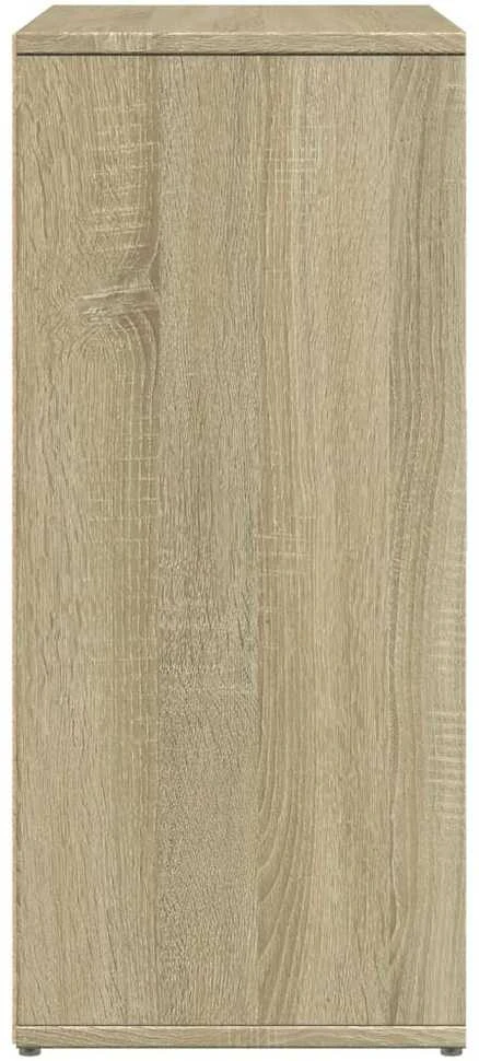Šoninė spintelė, sonoma ąžuolo, 60x31x70cm, apdirbta mediena