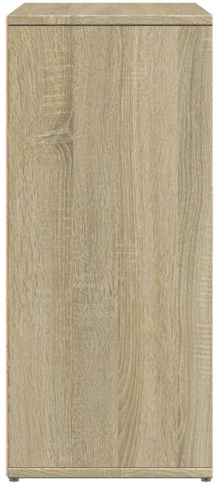 Šoninė spintelė, sonoma ąžuolo, 60x31x70cm, apdirbta mediena