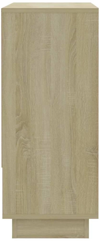 Šoninė spintelė, sonoma ąžuolo, 97x31x75cm, apdirbta mediena