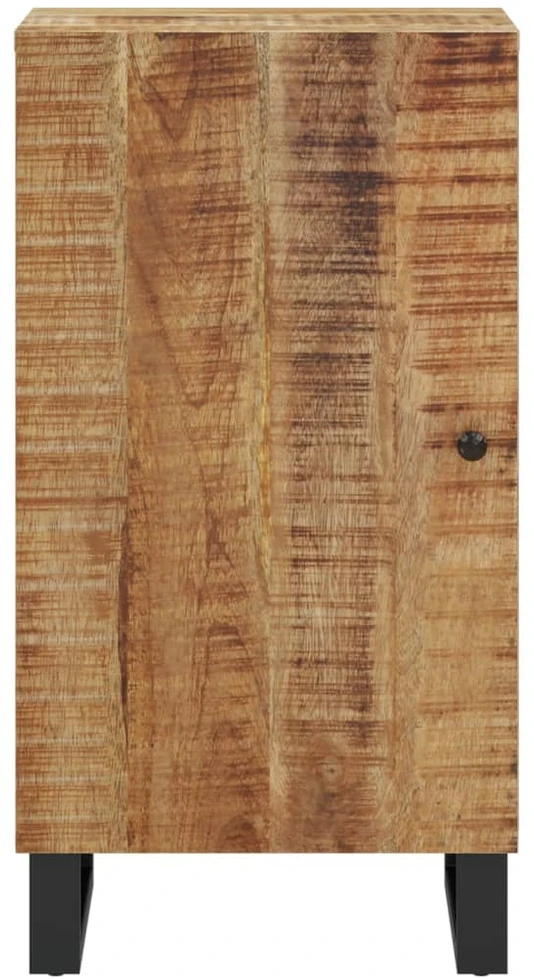 Šoninė spintelė su durelėmis, 40x31x75cm, mango masyvas