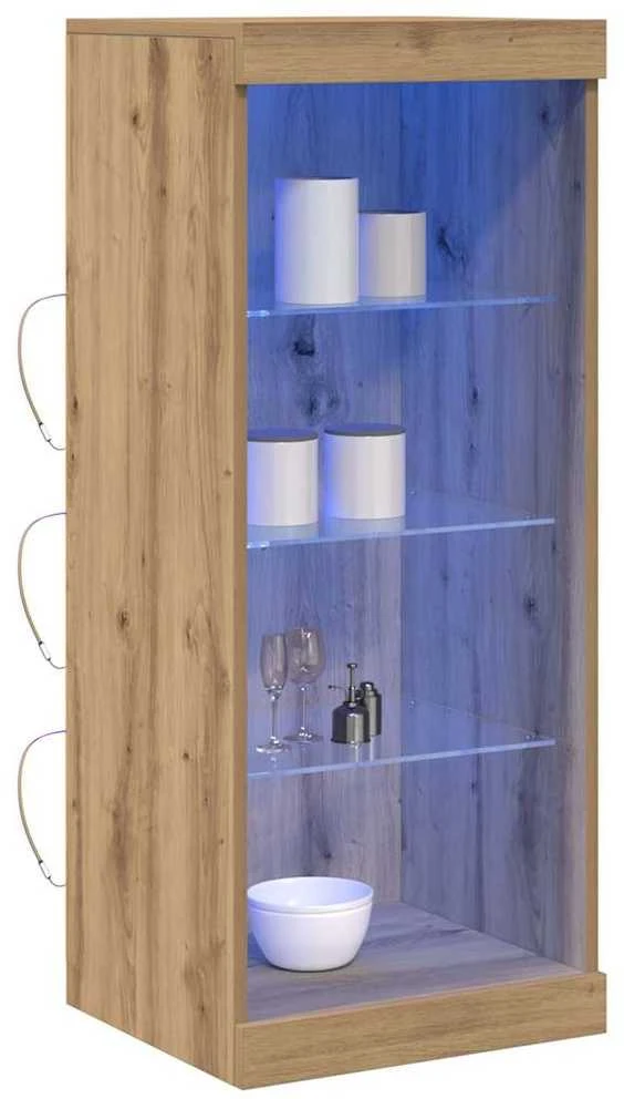 LED Bufetas Amatininkų ąžuolas 41 x 37 x 100 cm