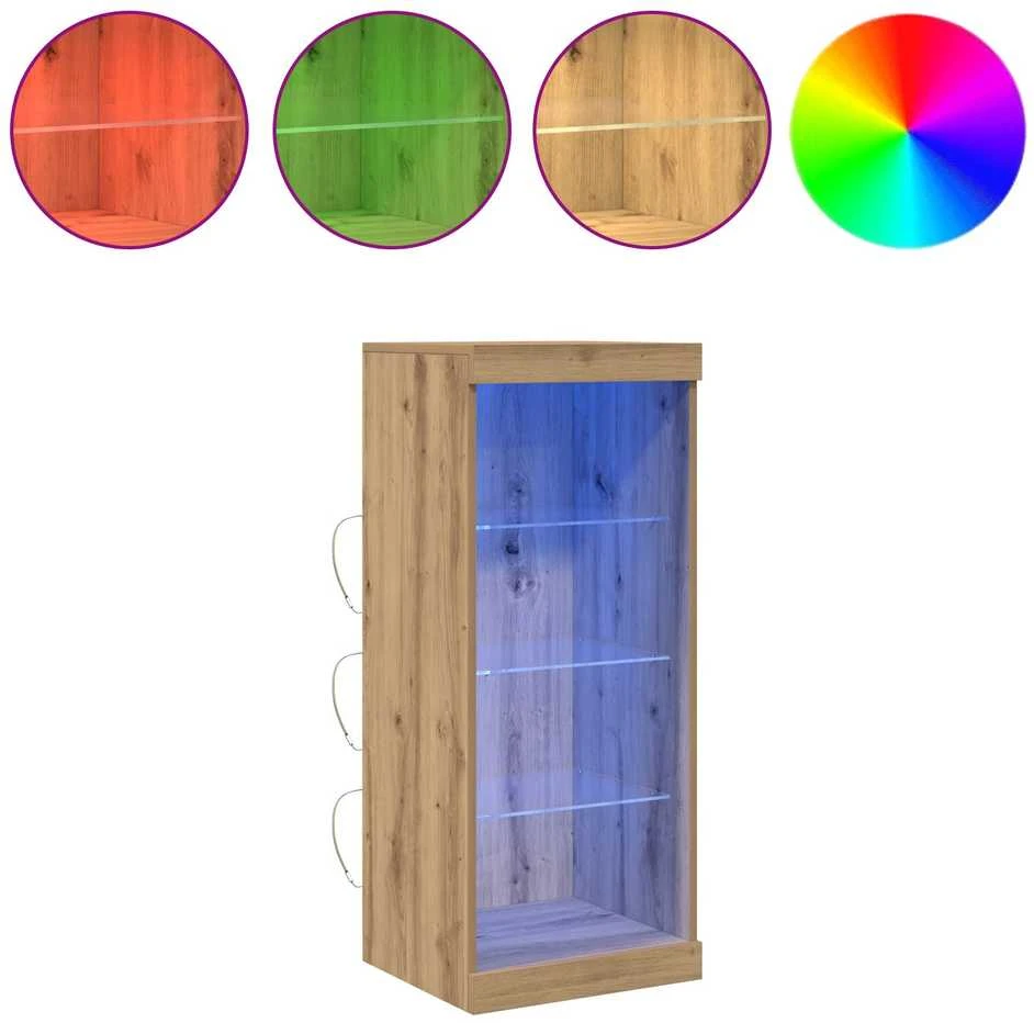 LED Bufetas Amatininkų ąžuolas 41 x 37 x 100 cm
