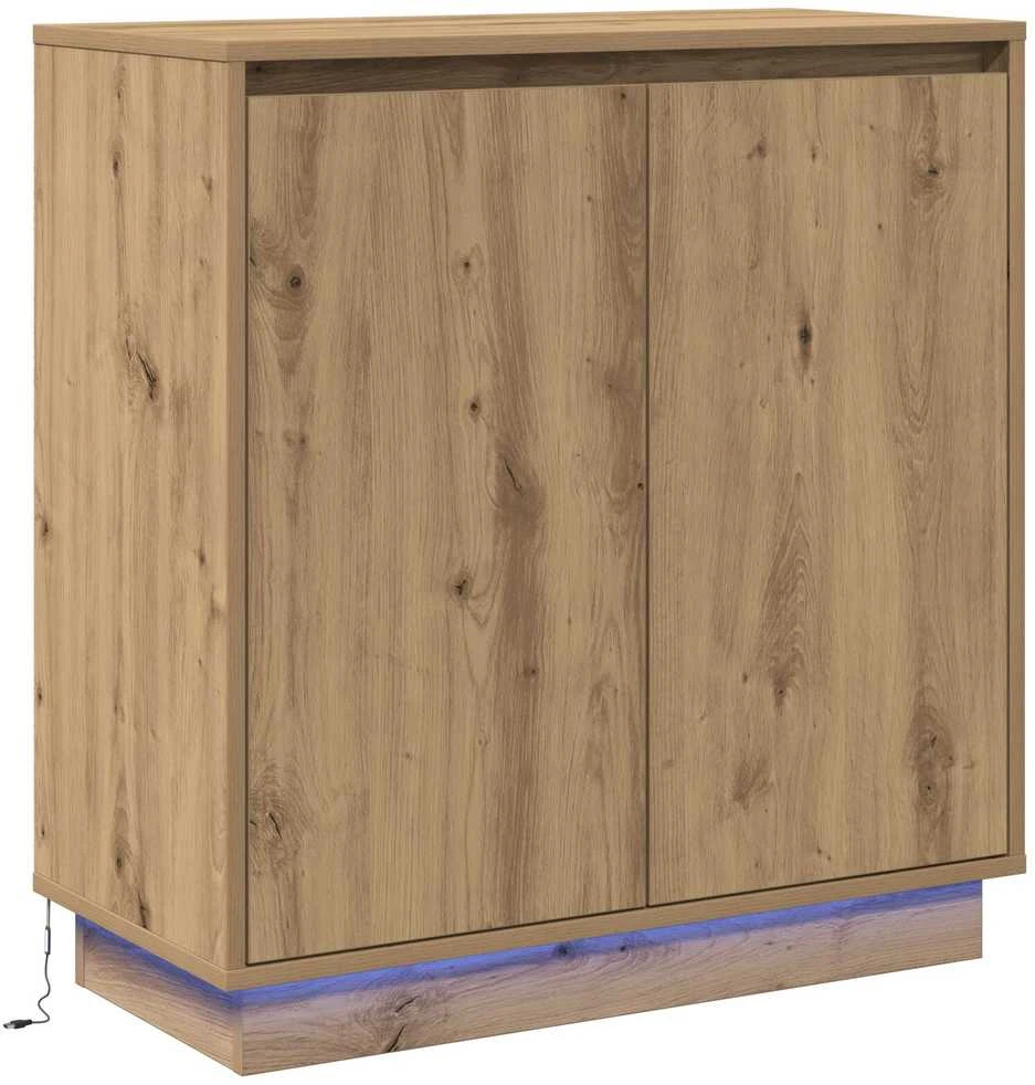 LED Bufetas Artisano ąžuolo 71 x 34,5 x 75 cm Apdirbta mediena