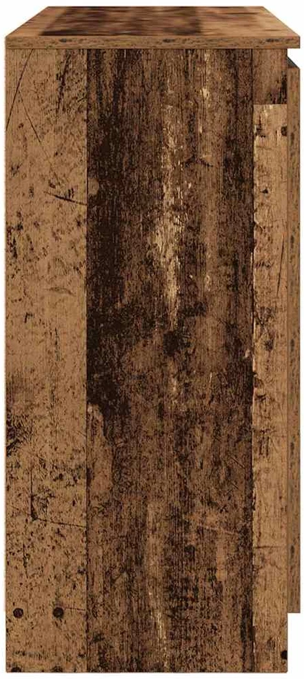 Šoninė spintelė su stalčiais, 100,5x35x76 cm, mediena