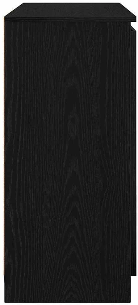 Šoninė spintelė su stalčiais, 100,5x35x76 cm, mediena