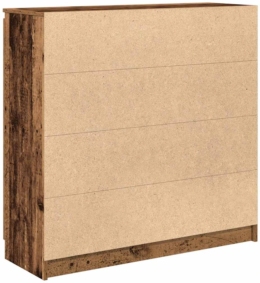 Šoninė spintelė su stalčiais, 100,5x35x98,5 cm, mediena