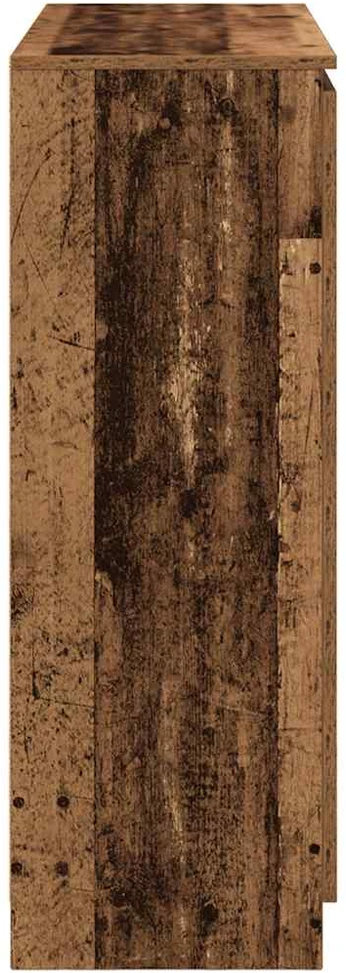 Šoninė spintelė su stalčiais, 100,5x35x98,5 cm, mediena