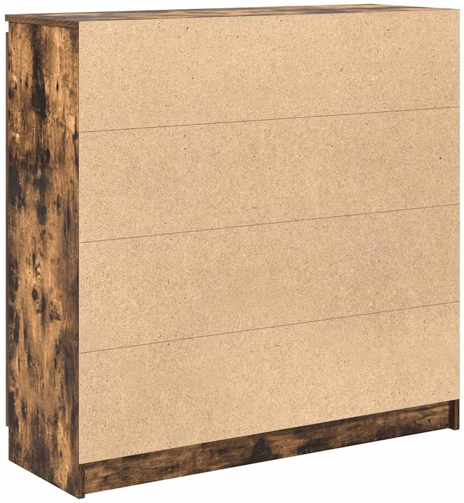 Šoninė spintelė su stalčiais, 100,5x35x98,5 cm, mediena