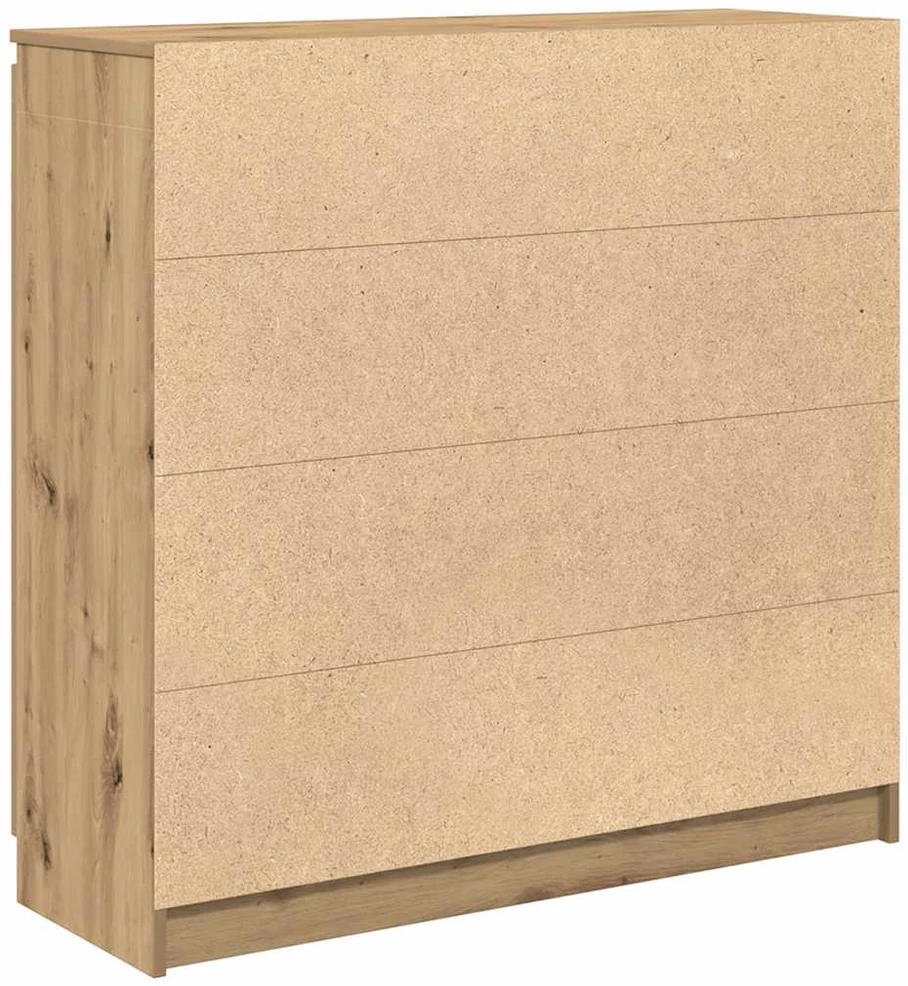 Šoninė spintelė su stalčiais, 100,5x35x98,5 cm, mediena