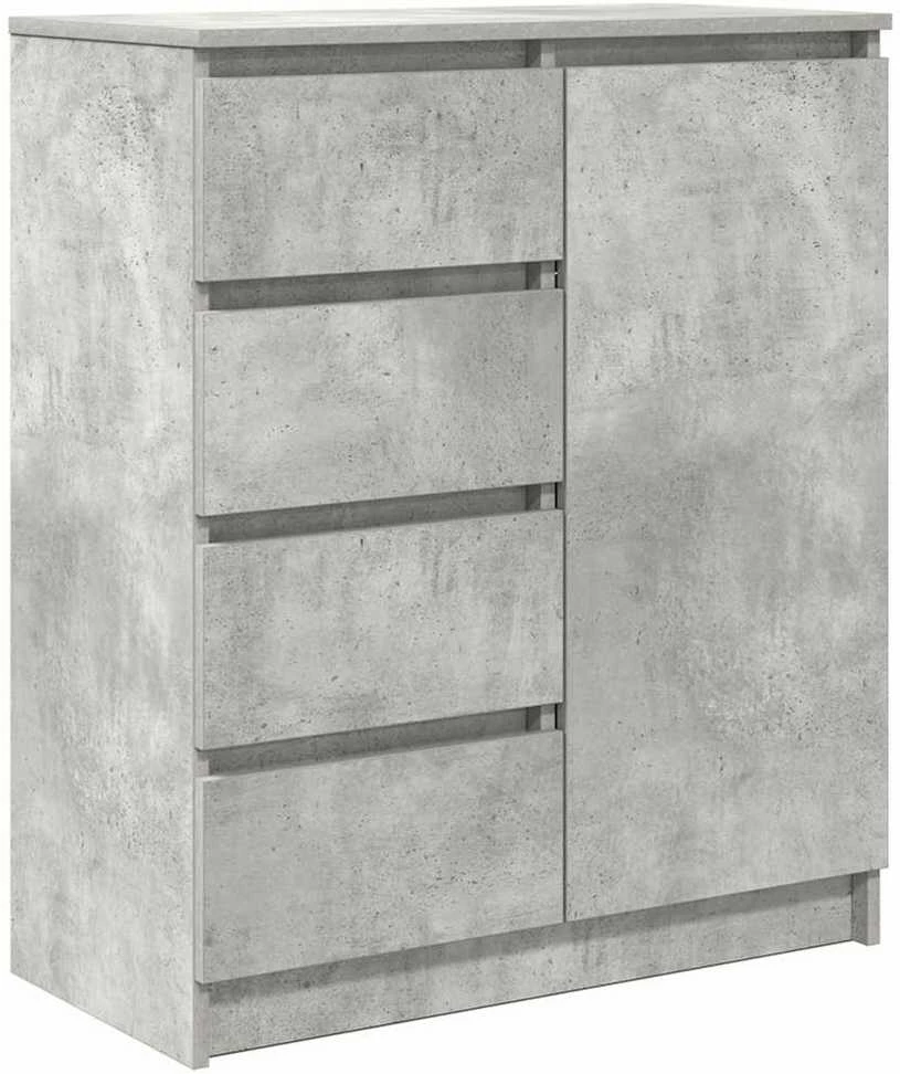 Šoninė spintelė su stalčiais, 71x35x84 cm, mediena