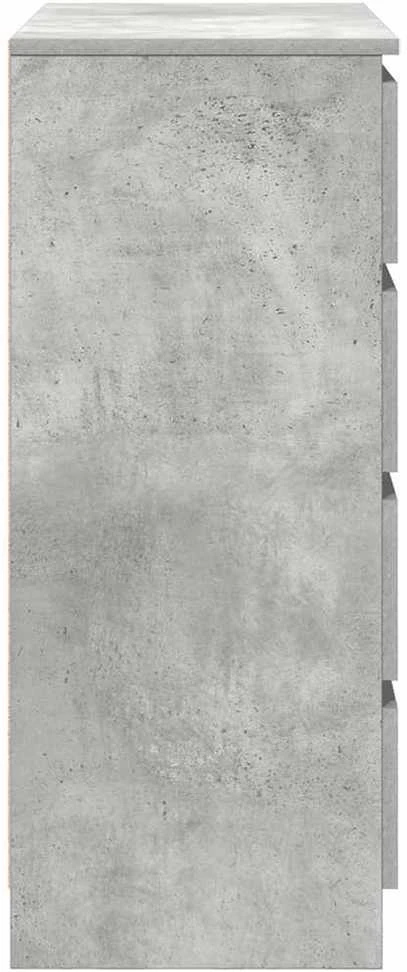 Šoninė spintelė su stalčiais, 71x35x84 cm, mediena