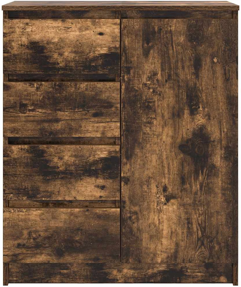 Šoninė spintelė su stalčiais, 71x35x84 cm, mediena