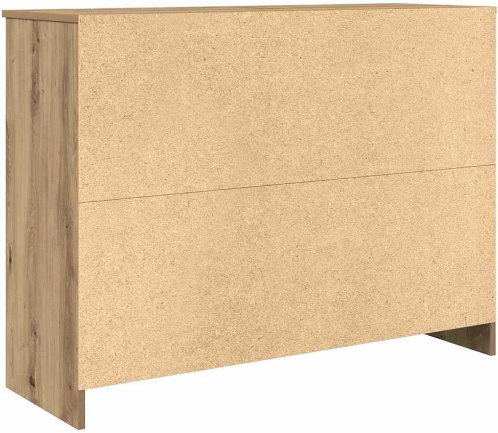 Šoninė spintelė su stalčiumi, 101x35x76 cm, mediena