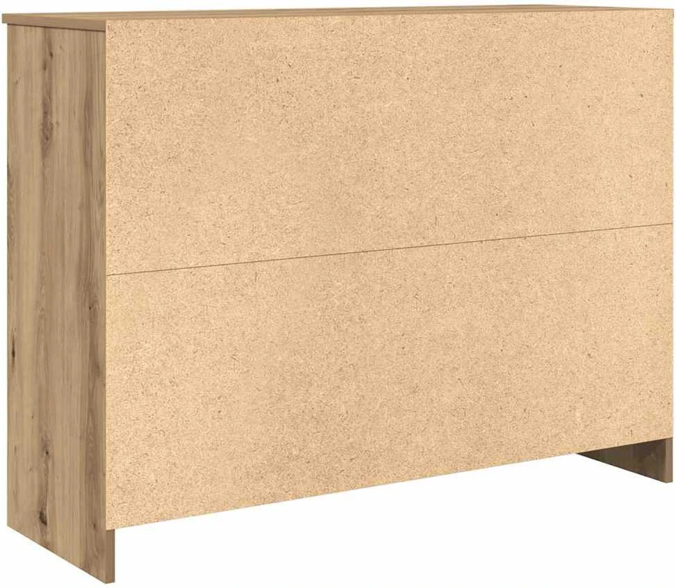 Šoninė spintelė su stalčiumi, 101x35x76 cm, mediena