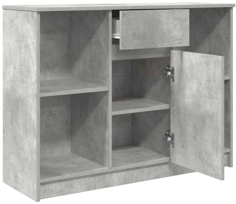 Šoninė spintelė su stalčiumi, 101x35x76 cm, mediena