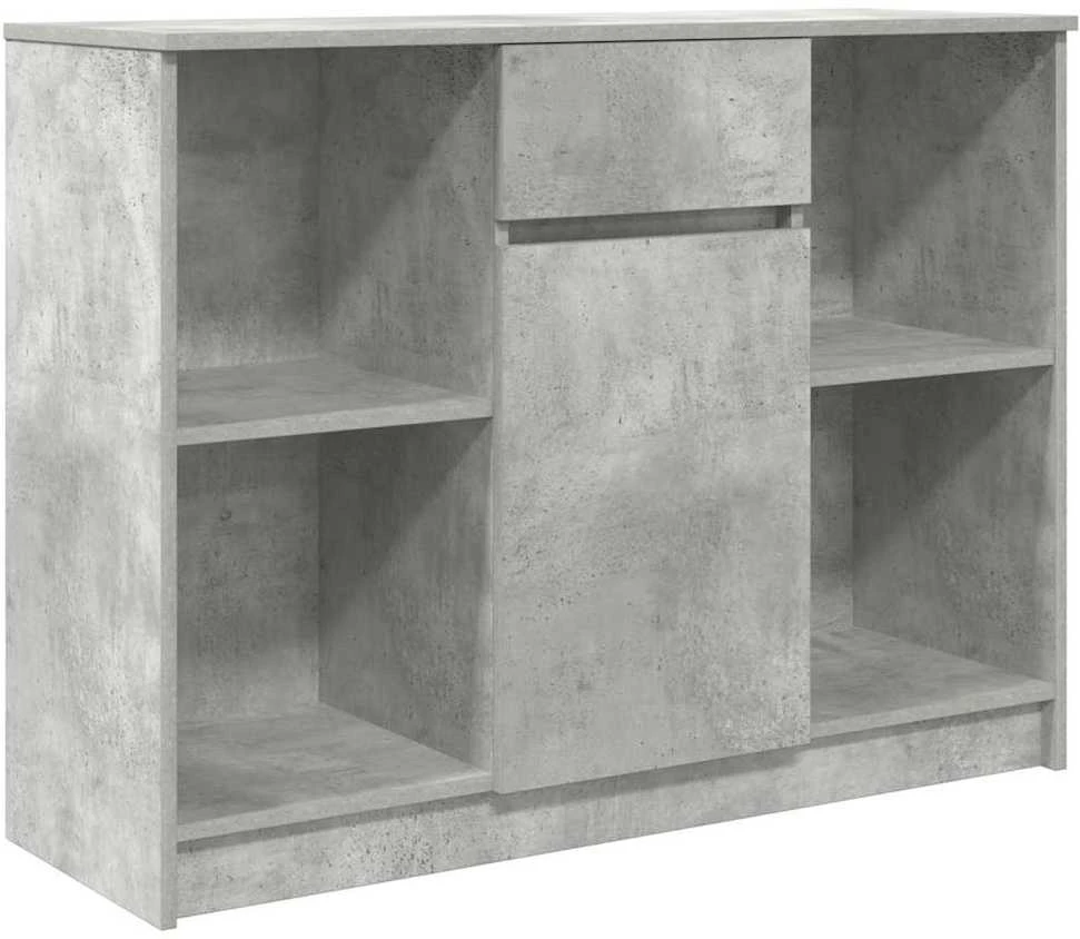 Šoninė spintelė su stalčiumi, 101x35x76 cm, mediena