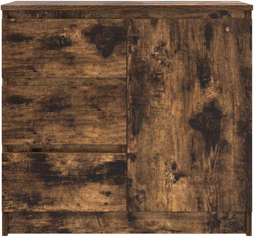 Šoninė spintelė su stalčiumi, 71x35x65 cm, mediena