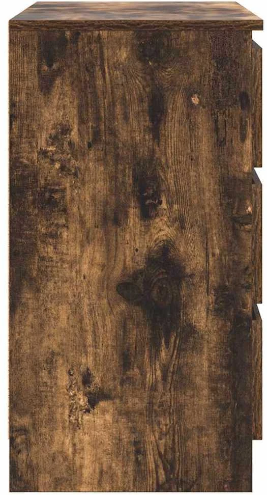 Šoninė spintelė su stalčiumi, 71x35x65 cm, mediena