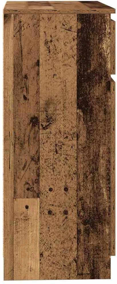 Šoninė spintelė su stalčiumi, 71x35x84 cm, mediena
