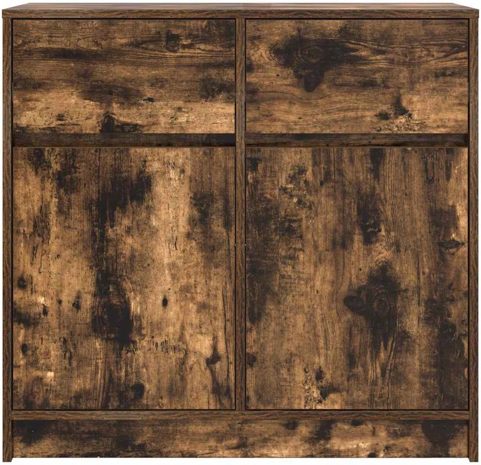 Šoninė spintelė su stalčiumi, 80x34x76 cm, mediena