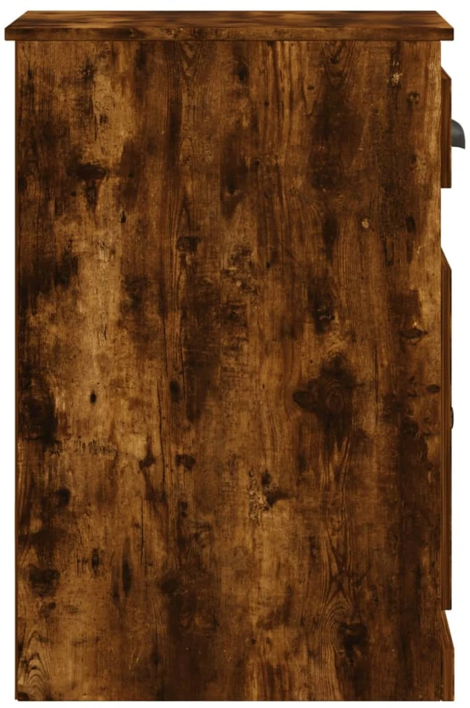 Šoninė spintelė su stalčiumi, dūminė, 40x50x75cm, mediena