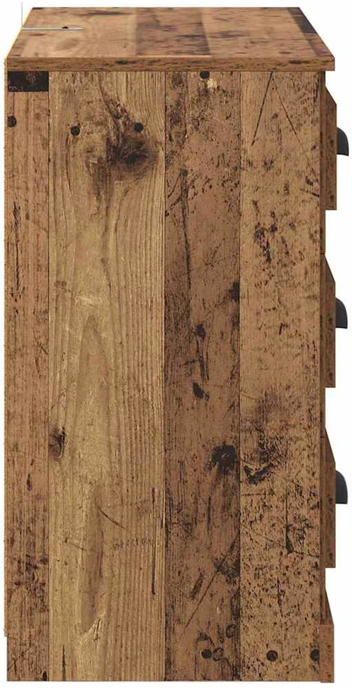 Šoninės lentynos 2 vnt. Senovinis medis 70 x 35,5 x 67,5 cm