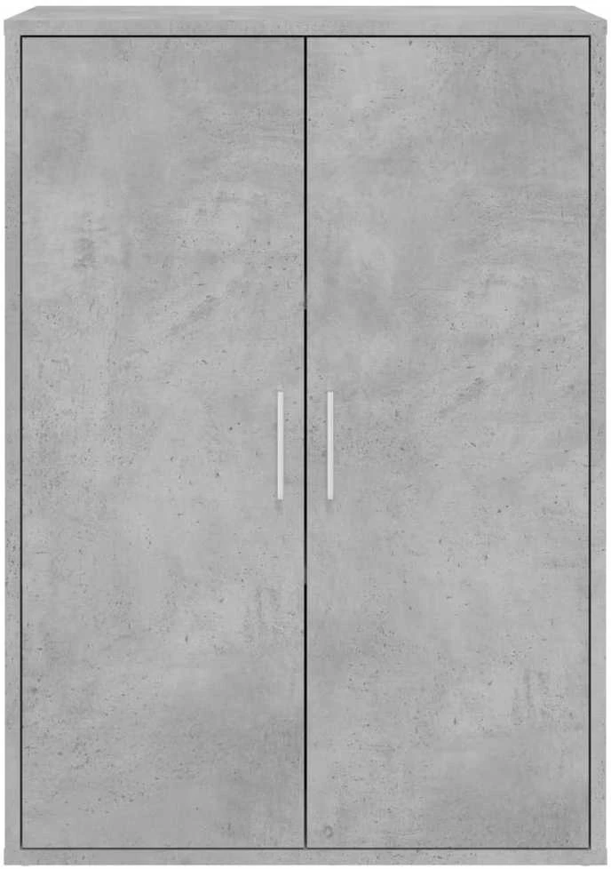 Šoninės spintelės, 2vnt., betono, 60x31x84cm, apdirbta mediena