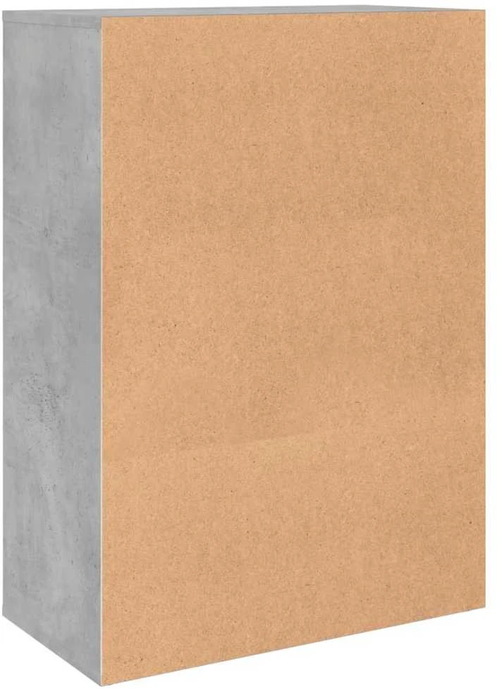 Šoninės spintelės, 2vnt., betono, 60x31x84cm, apdirbta mediena