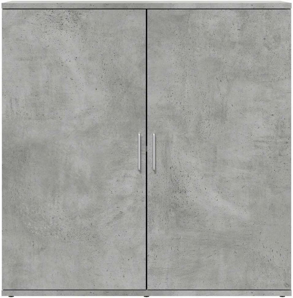 Šoninės spintelės, 2vnt., betono, 79x38x80cm, apdirbta mediena