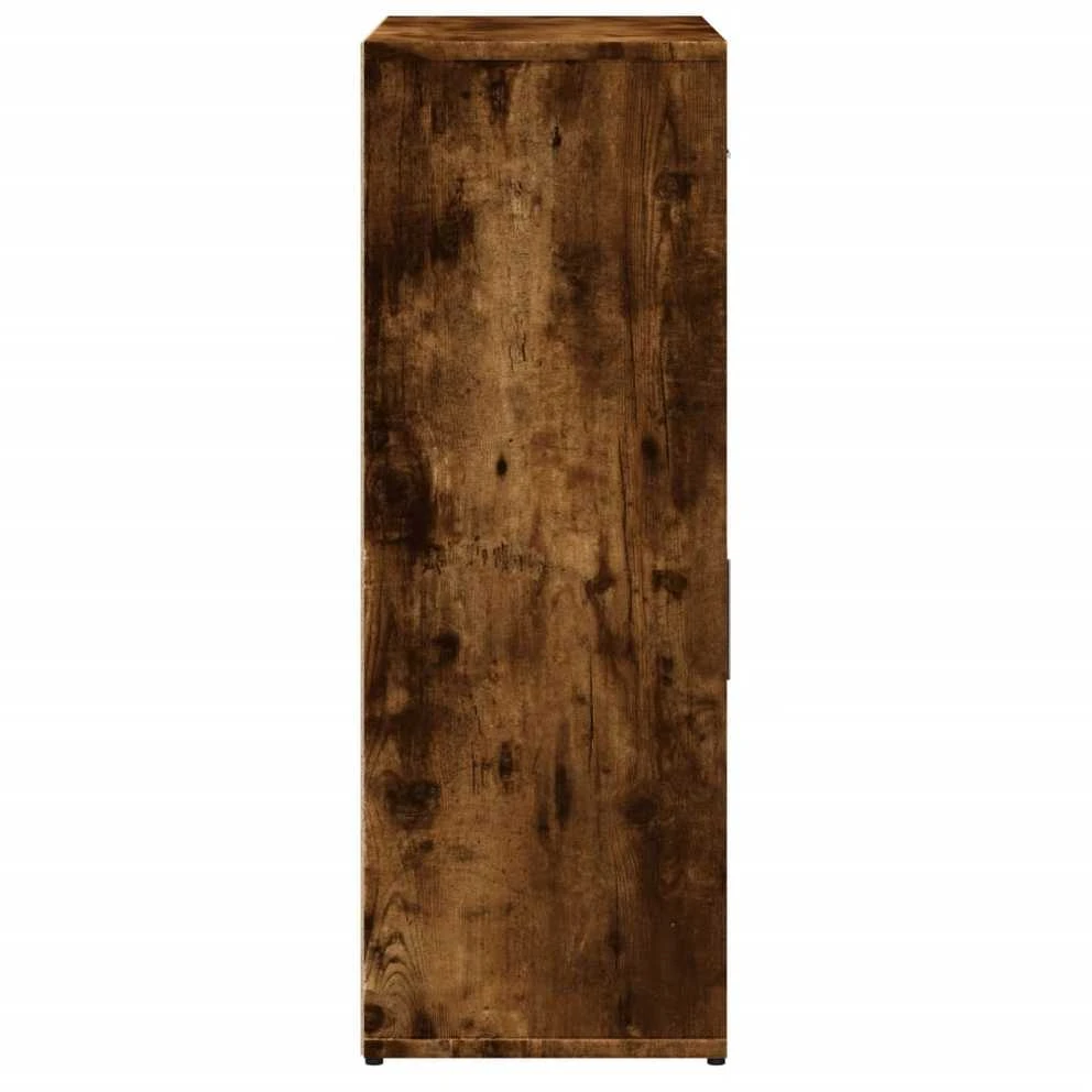 Šoninės spintelės, 2vnt., dūminio ąžuolo, 60x30x84cm, mediena