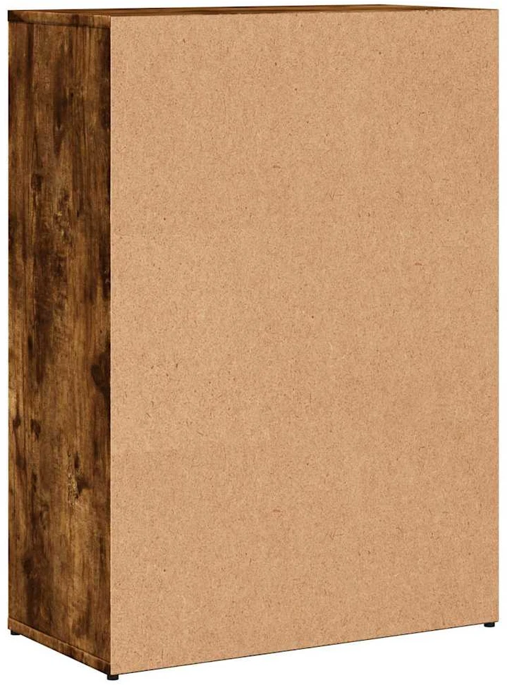 Šoninės spintelės, 2vnt., dūminio ąžuolo, 60x30x84cm, mediena