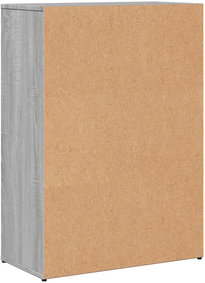 Šoninės spintelės, 2vnt., pilkos ąžuolo, 60x30x84cm, mediena