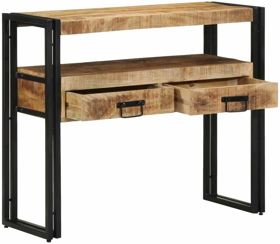 Konsolinis stalas Ruda 90 x 33 x 75 cm Kietas mango medis