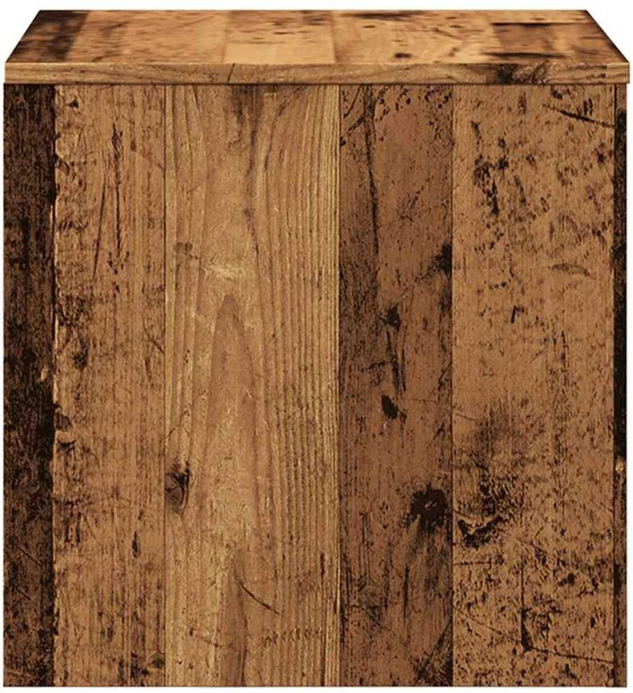 šoniniai staliukai 3 vnt Old Wood Engineered Wood