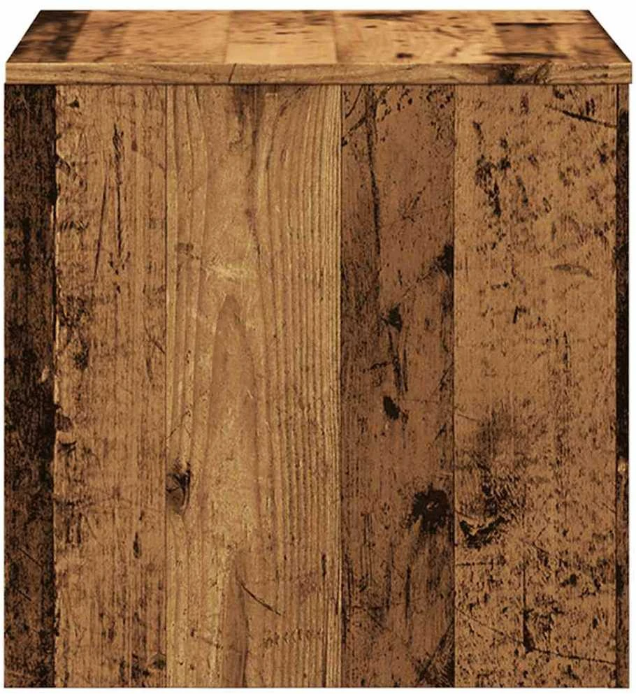 šoniniai staliukai 3 vnt Old Wood Engineered Wood