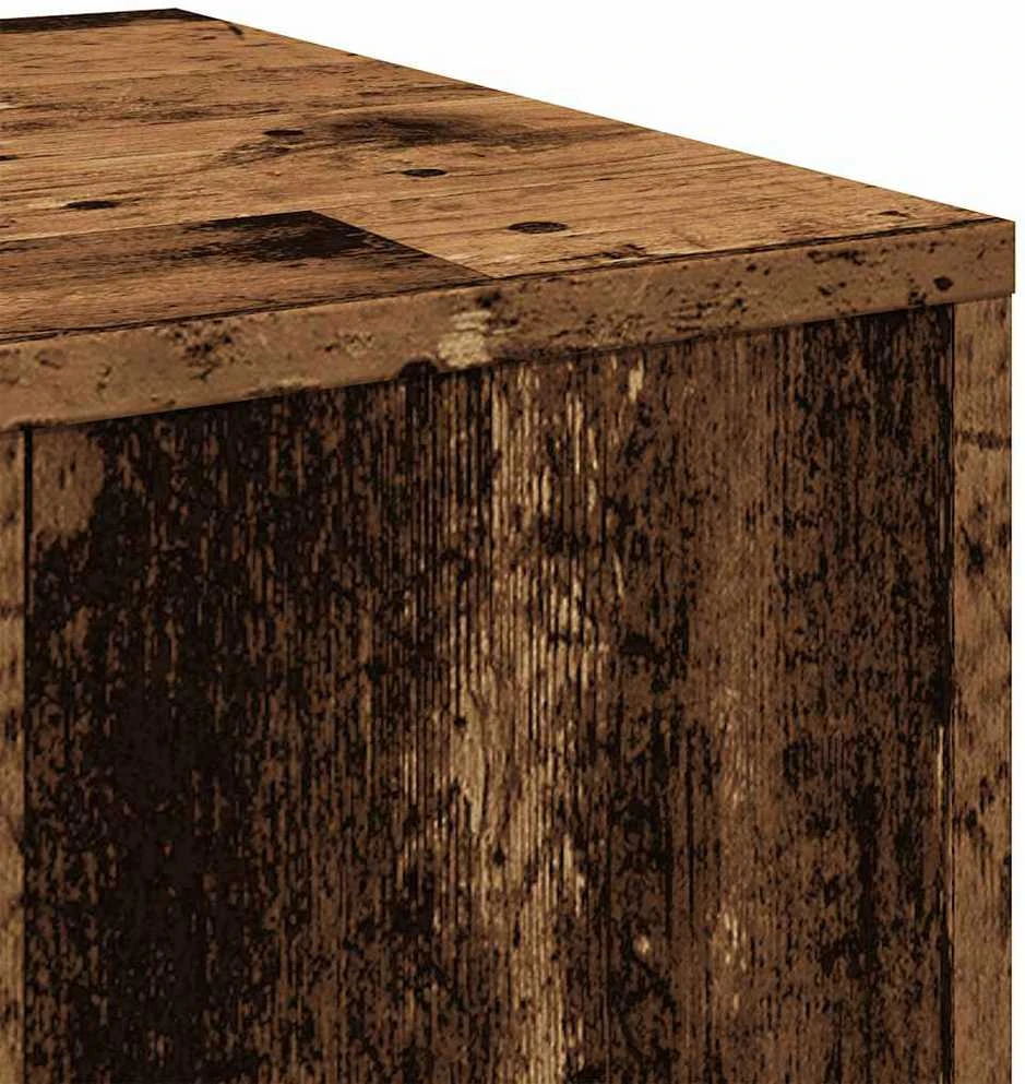 šoniniai staliukai 3 vnt Old Wood Engineered Wood