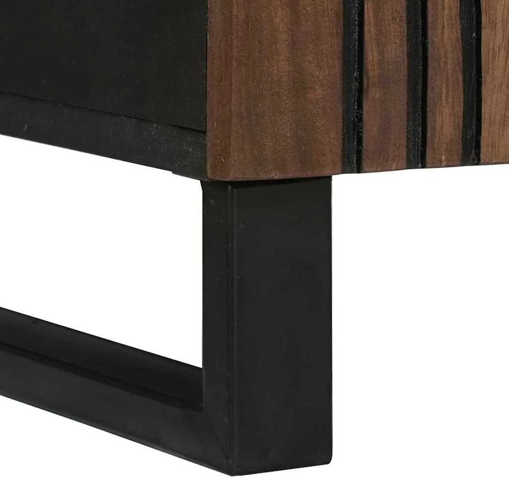 Komodas Ruda 60 x 33 x 75 cm mango medienos masyvas