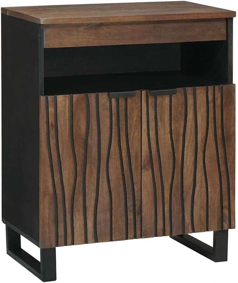 Komodas Ruda 60 x 33 x 75 cm mango medienos masyvas