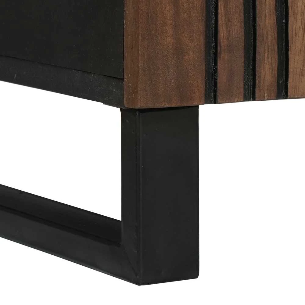 Komodas Ruda 60 x 33 x 75 cm mango medienos masyvas