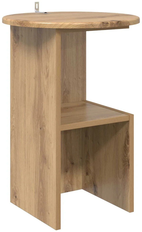 Šoninis stalas Artisano ąžuolo Ø 39,5 x 55 cm Apdirbta mediena