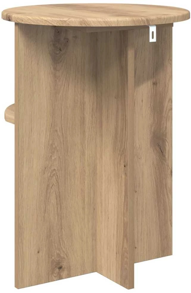 Šoninis stalas Artisano ąžuolo Ø 39,5 x 55 cm Apdirbta mediena
