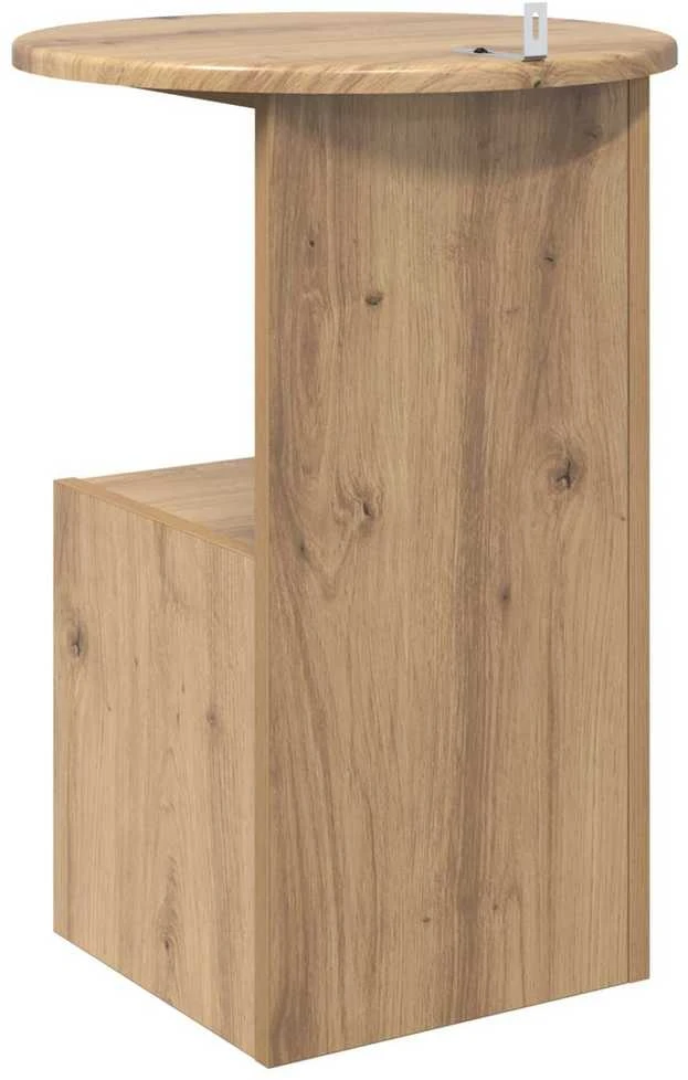 Šoninis stalas Artisano ąžuolo Ø 39,5 x 55 cm Apdirbta mediena