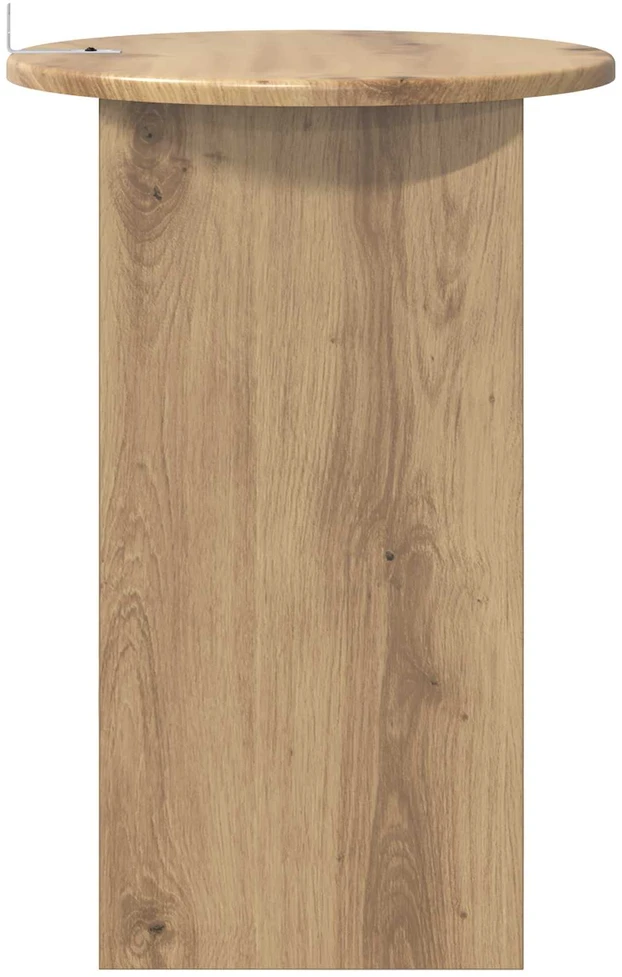 Šoninis stalas Artisano ąžuolo Ø 39,5 x 55 cm Apdirbta mediena