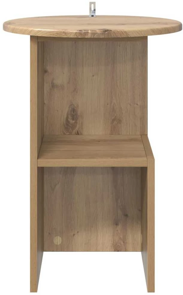 Šoninis stalas Artisano ąžuolo Ø 39,5 x 55 cm Apdirbta mediena